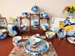 Blue and White Porcelain Cat Master Cup - Image 2